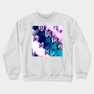 Fractal zigzags Crewneck Sweatshirt